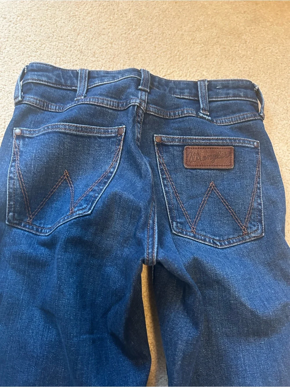 WORN ONCE Wrangler Retro Bailey High Rise Boot Cut Jeans size 26 x 32 - Picture 10 of 16